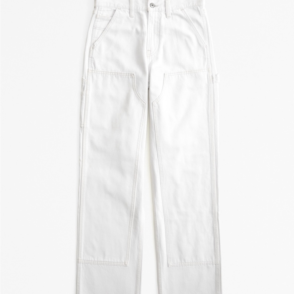 Mid-rise slouchy jean